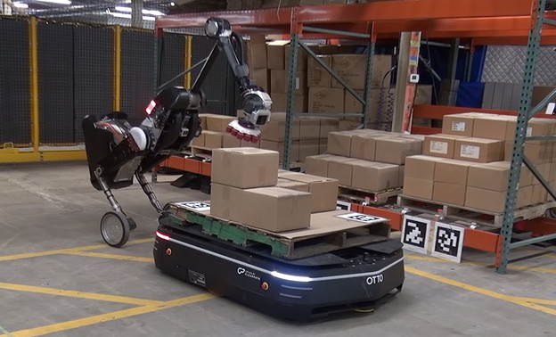 VIDEO: Suradnja različitih logističkih robota