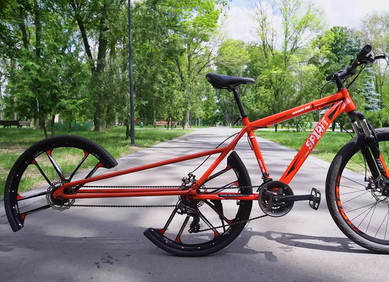 VIDEO: Ukrajinac napravio najbizarniji bicikl na svijetu