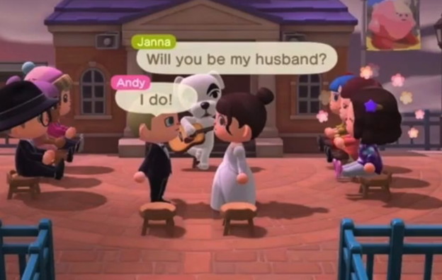 VIDEO: Virtualno vjenčanje u igri Animal Crossing