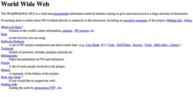20 godina weba: Uskrsnuta prva web stranica 20 godina weba: Uskrsnuta prva web stranica