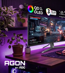 AGON by AOC predstavlja OLED gaming inovacije