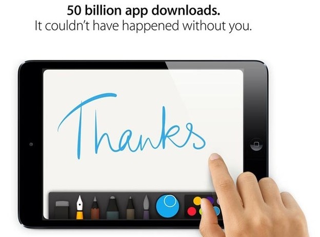 Apple App Store dosegao 50 milijardi downloada