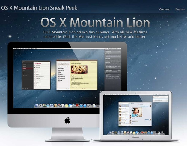 Apple najavio Mountain Lion OS Apple najavio Mountain Lion OS