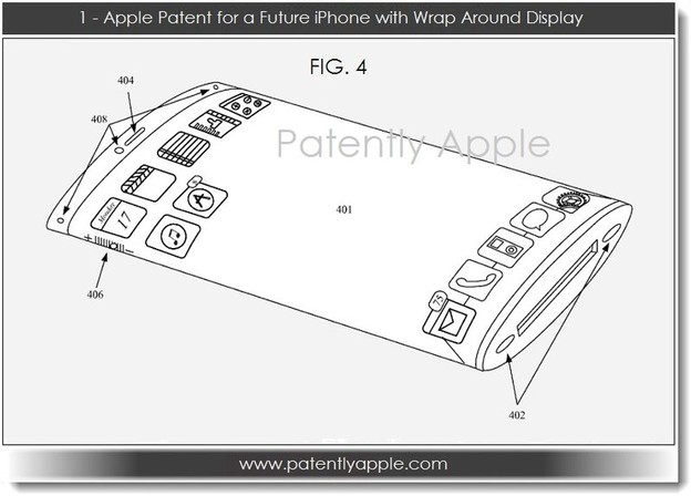 Appleov patent telefona s omotanim ekranom