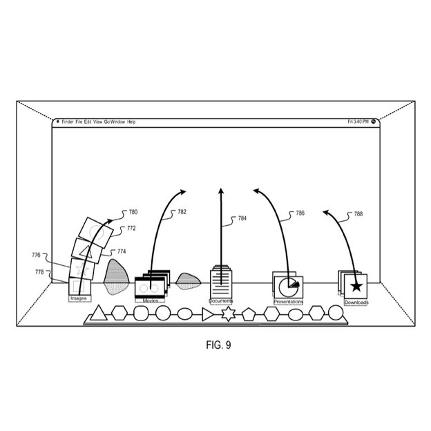 Appleu odobren patent 3D inačice OS X-a