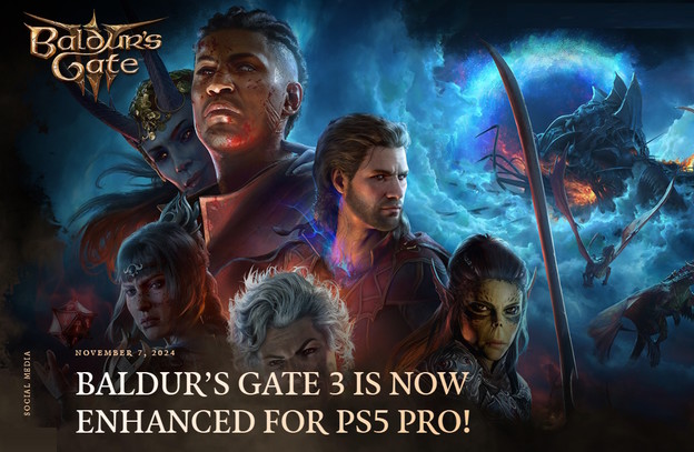 Baldur's Gate 3 znatno poboljšan za PS5 Pro Baldur's Gate 3 znatno poboljšan za PS5 Pro