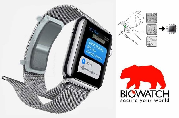 Biometrijski remen za sat za autentifikaciju venama Biometrijski remen za sat za autentifikaciju venama