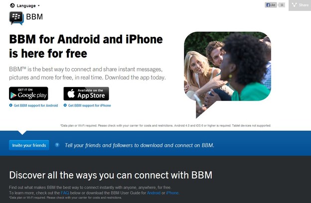 DOWNLOAD: BBM za Android i iOS DOWNLOAD: BBM za Android i iOS
