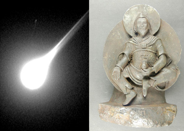 Drevna budistička statua izrađena od meteorita