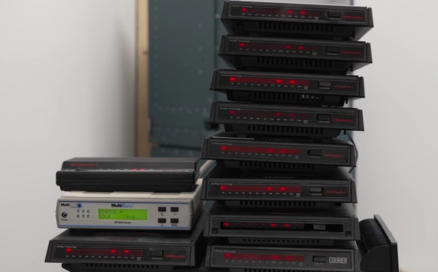 Dvanaest 56K modema za rekord u pristupu internetu