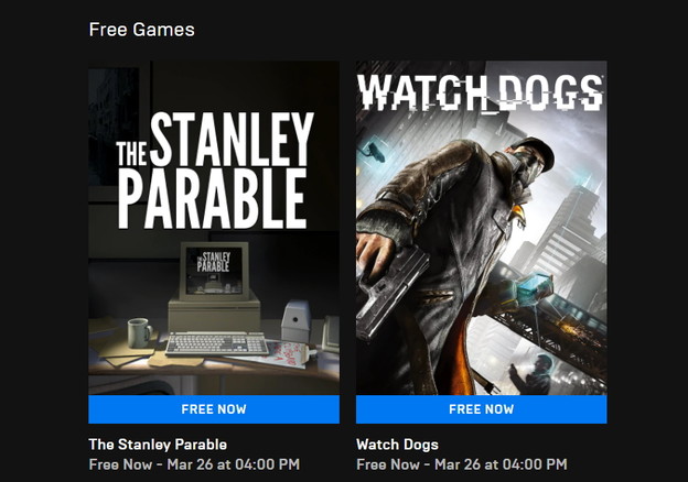 Epic nudi free Watch Dogs i The Stanley Parable