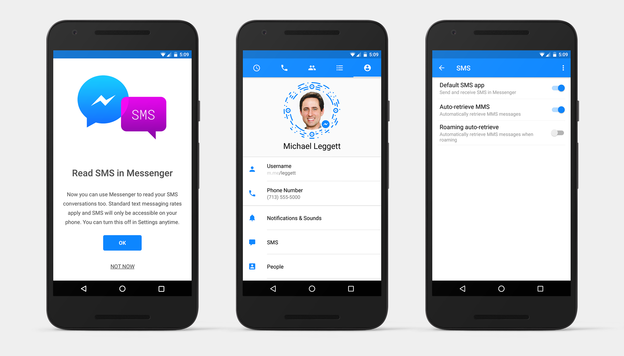 Facebook integrirao SMS u Messenger aplikaciju