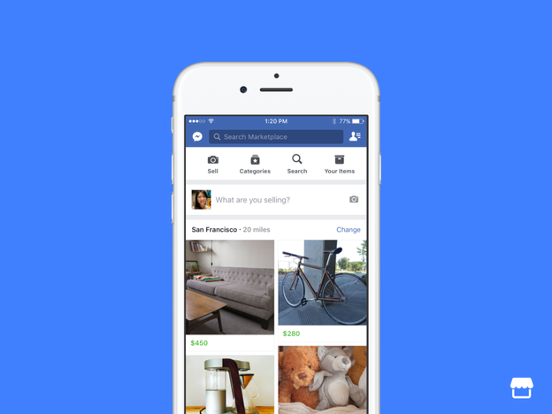 Facebookov Marketplace je konkurencija eBayu Facebookov Marketplace je konkurencija eBayu