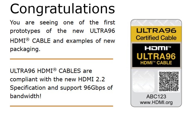 Finaliziran je HDMI 2.2 video standard Finaliziran je HDMI 2.2 video standard