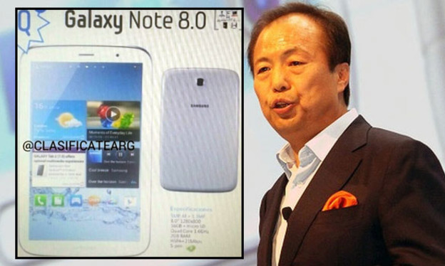 Galaxy Note 8.0 na MWC-u, procurila prva slika
