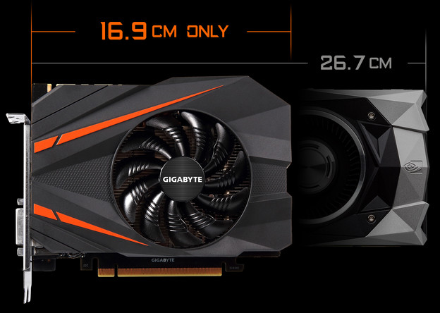 Gigabyte napravio najmanju GeForce GTX 1080 grafičku Gigabyte napravio najmanju GeForce GTX 1080 grafičku