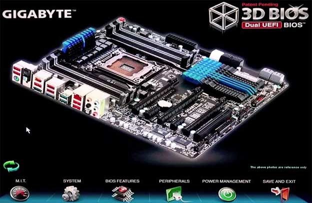 Gigabyteov 3D BIOS Gigabyteov 3D BIOS