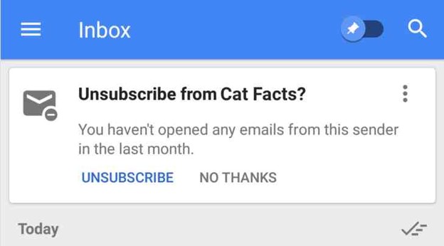 Gmail vas podsjeća na otkazivanje promo emailova Gmail vas podsjeća na otkazivanje promo emailova