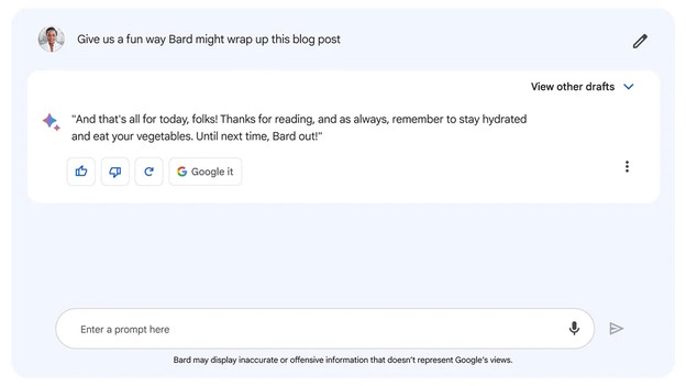 Google otvorio pristup Bard AI chatbotu Google otvorio pristup Bard AI chatbotu