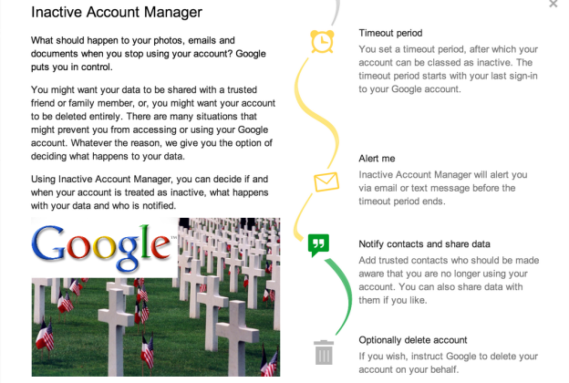 Googleov alat za posmrtno upravljanje podacima