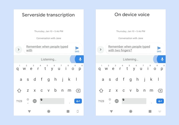 Googleovo prepoznavanje govora radi offline