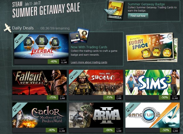 Groznica velike ljetne rasprodaje Steam igara Groznica velike ljetne rasprodaje Steam igara
