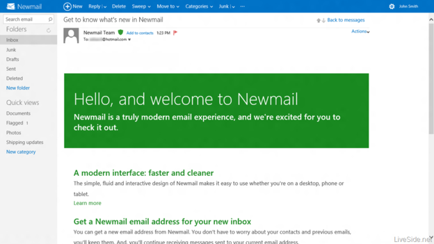 Hotmail postaje Newmail Hotmail postaje Newmail