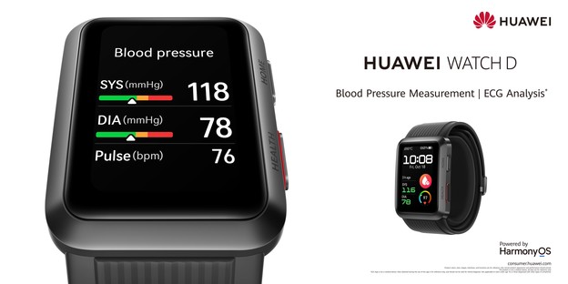 Huaweijev sat mjeri tlak i elektrokardiogram Huaweijev sat mjeri tlak i elektrokardiogram