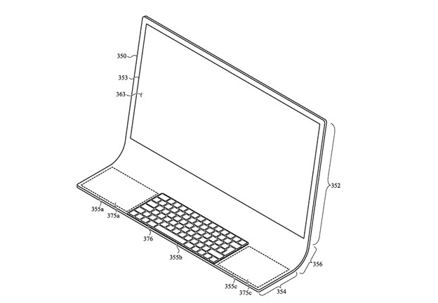 iMac od zakrivljenog stakla