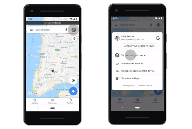 Incognito mode dolazi u Google Maps