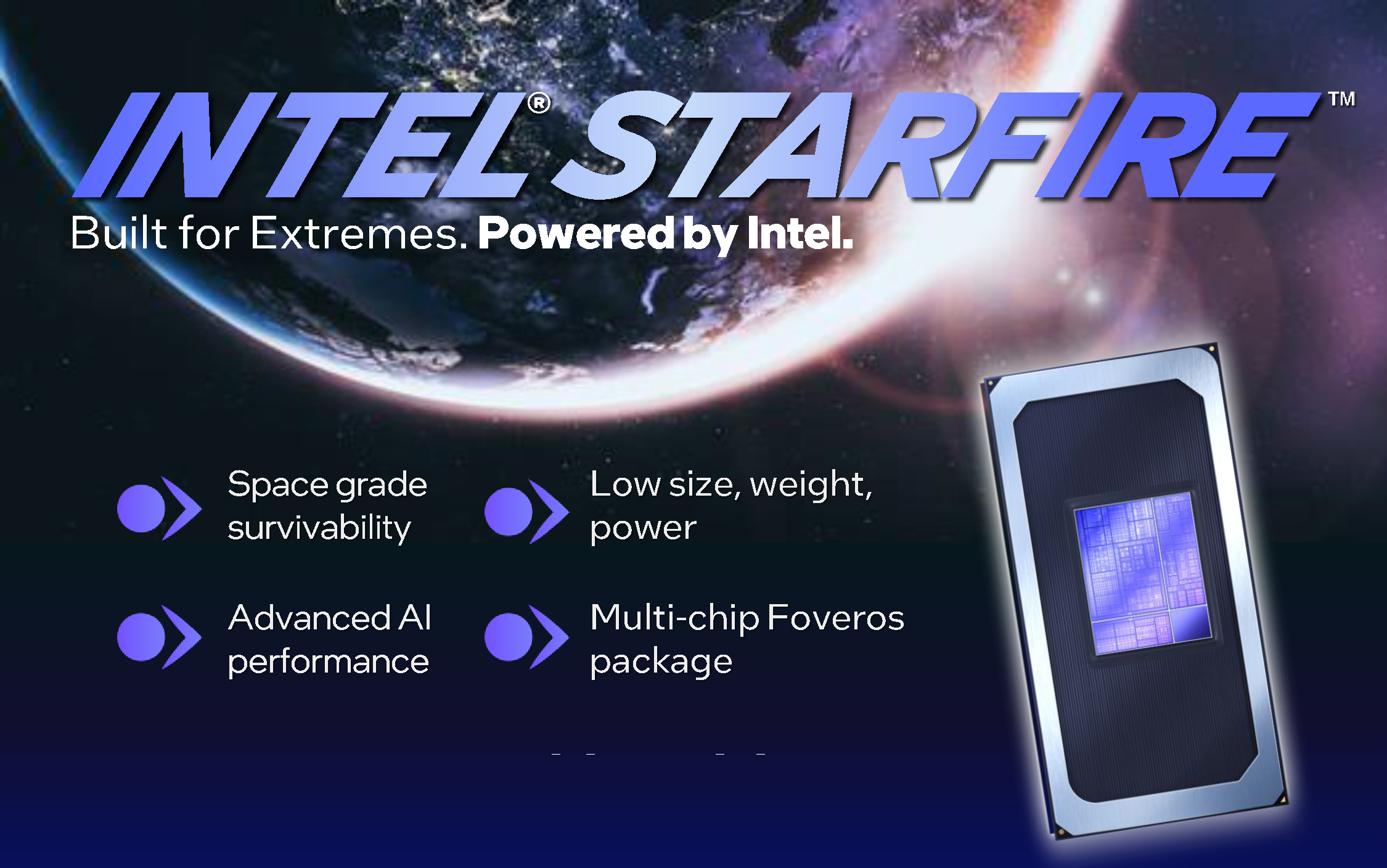 Intel predstavio svemirski procesor Starfire