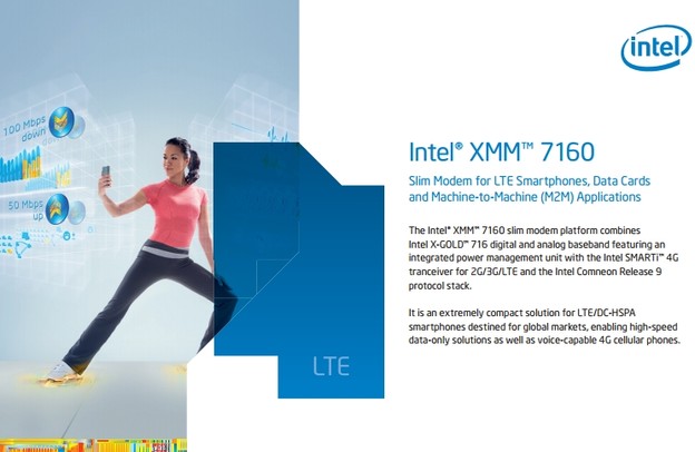 Intelov prvi LTE čip za Bay Trail tablete Intelov prvi LTE čip za Bay Trail tablete