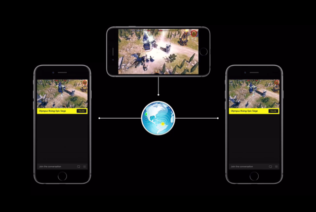 iOS 10 omogućuje livestream igara