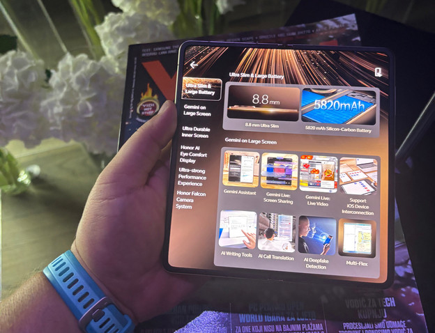 Isprobali smo HONOR Magic V5 Isprobali smo HONOR Magic V5