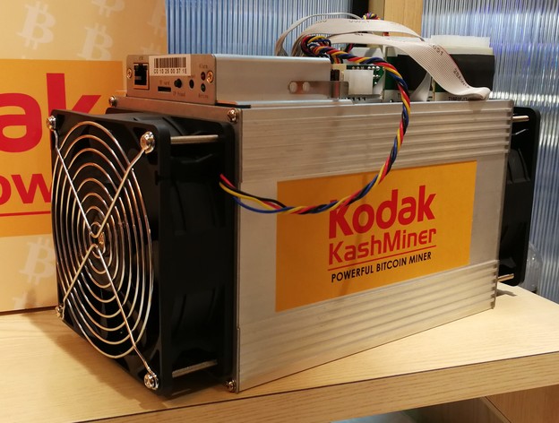 Kodak KashMiner je stroj za rudarenje Bitcoina