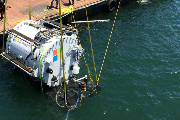 Microsoft gradi podvodne podatkovne centre