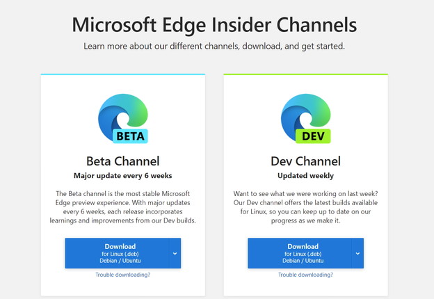 Microsoft lansirao betu Edge preglednika za Linux Microsoft lansirao betu Edge preglednika za Linux
