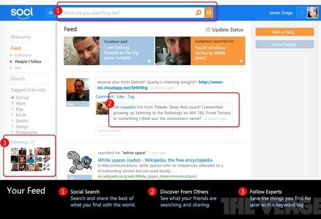 Microsoft radi svoju društvenu mrežu Socl Microsoft radi svoju društvenu mrežu Socl
