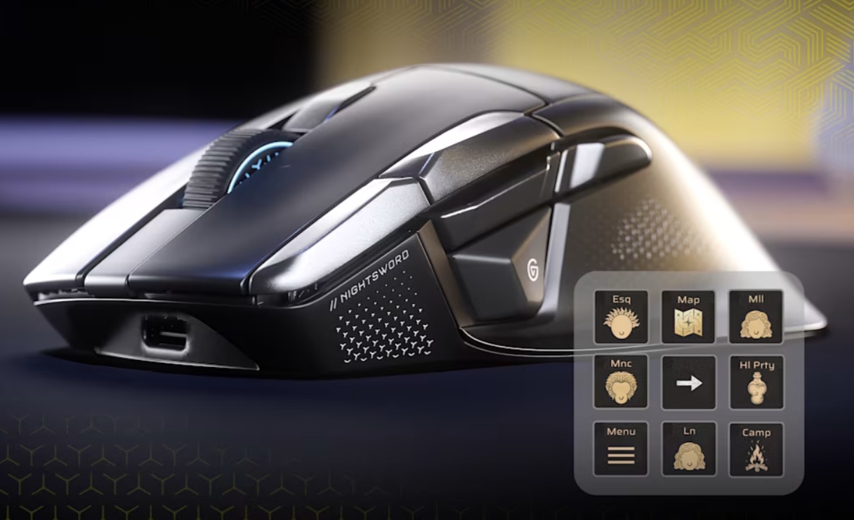 Miš s gumbom za Stream Deck