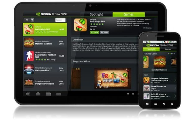 Mobilni gaming na Tegra 3 čipovima