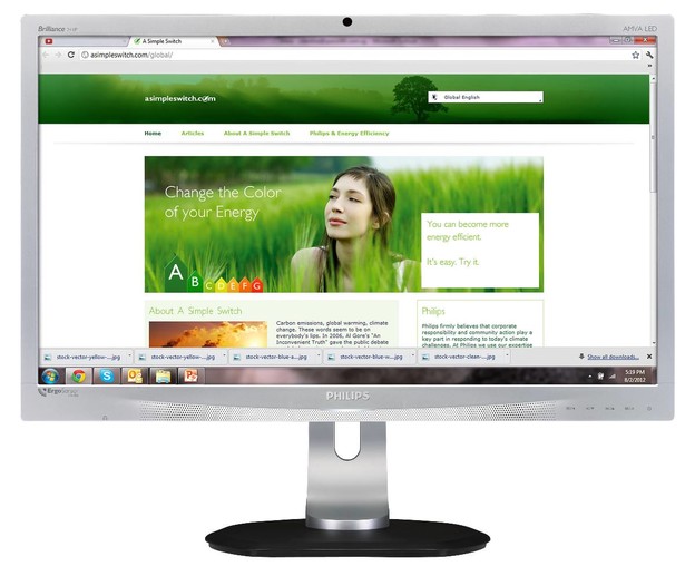 Monitor Philips Ergo čuva zdravlje Monitor Philips Ergo čuva zdravlje