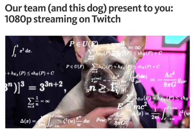Na Twitchu od sada 1080p streaming Na Twitchu od sada 1080p streaming