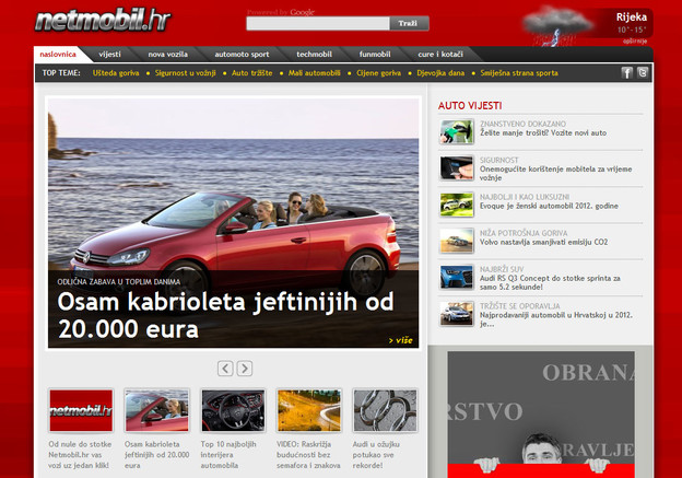 Novi auto portal u Net.hr obitelji Novi auto portal u Net.hr obitelji