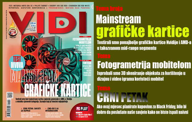 NOVI BROJ: Mainstream grafika i fotogrametrija mobitelom