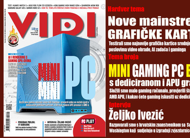 NOVI BROJ: Mini gaming PC build i test mainstream grafike