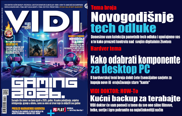 NOVI BROJ: Novogodišnje tech odluke i gaming u 2026. godini