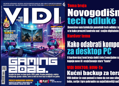 NOVI BROJ: Novogodišnje tech odluke i gaming u 2026. godini