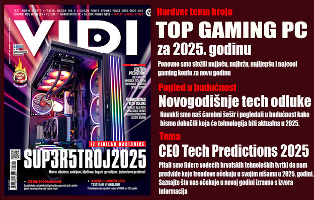 Novi broj: Novogodišnje tech odluke i Top gaming PC Novi broj: Novogodišnje tech odluke i Top gaming PC