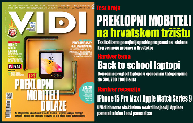 Novi broj: Preklopni mobiteli i Back to School laptopi Novi broj: Preklopni mobiteli i Back to School laptopi