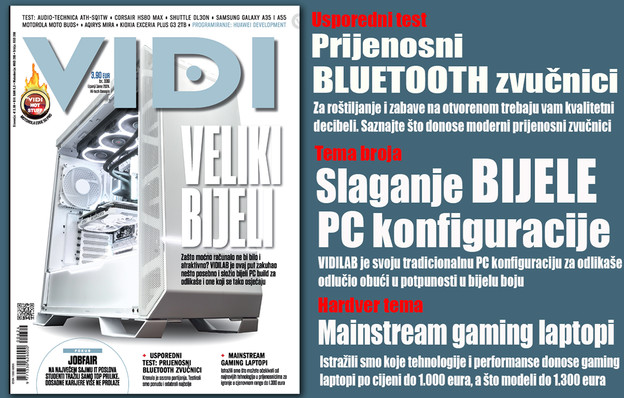 Novi broj: Veliki bijeli PC i bluetooth zvučnici Novi broj: Veliki bijeli PC i bluetooth zvučnici